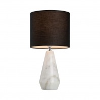 Mercator-Nora Marble Table Lamp - TC Dome Shade